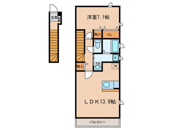 ＵＨ中野新町Ⅱの物件間取画像